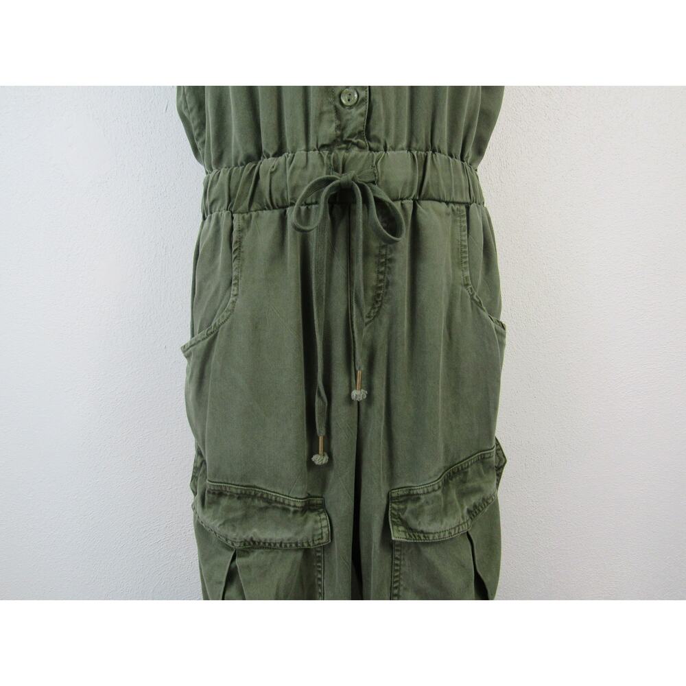Young Fabulous & Broke Grayson Jumpsuit in Cadet Pigment XS Green - Picture 4 of 6